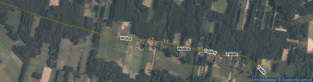 Zdjęcie satelitarne Wolica ul.